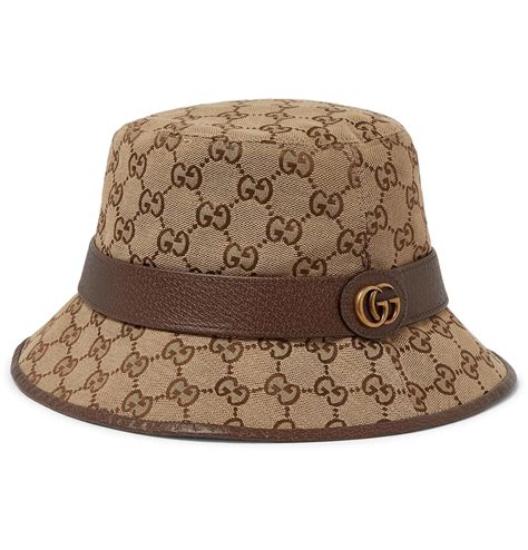 gucci bucket hat monogram|Gucci bucket hat men.